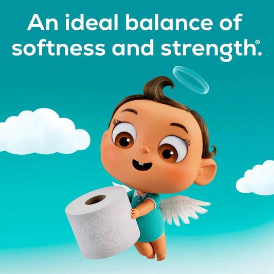 Angel Soft 2-Ply Toilet Paper, 6 Mega Rolls, 320 Sheets per Roll - package details