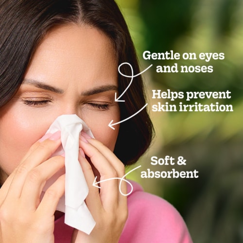Kleenex Ultra Soft 3-Ply Facial Tissues, 1 Flat Box, 120 Tissues - package details